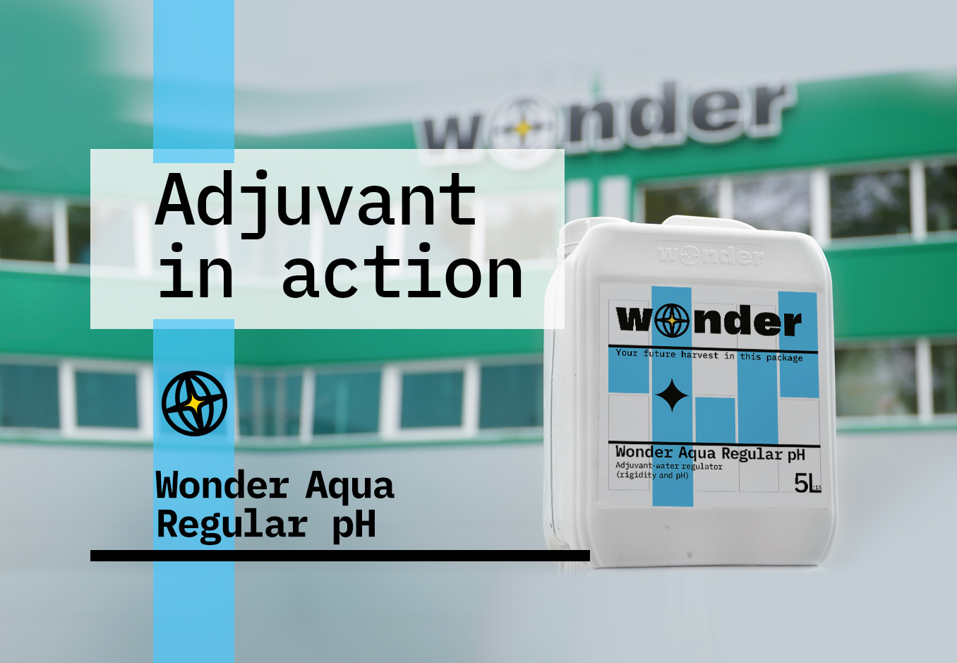 Adjuvant  in action - Wonder Aqua Regular pH