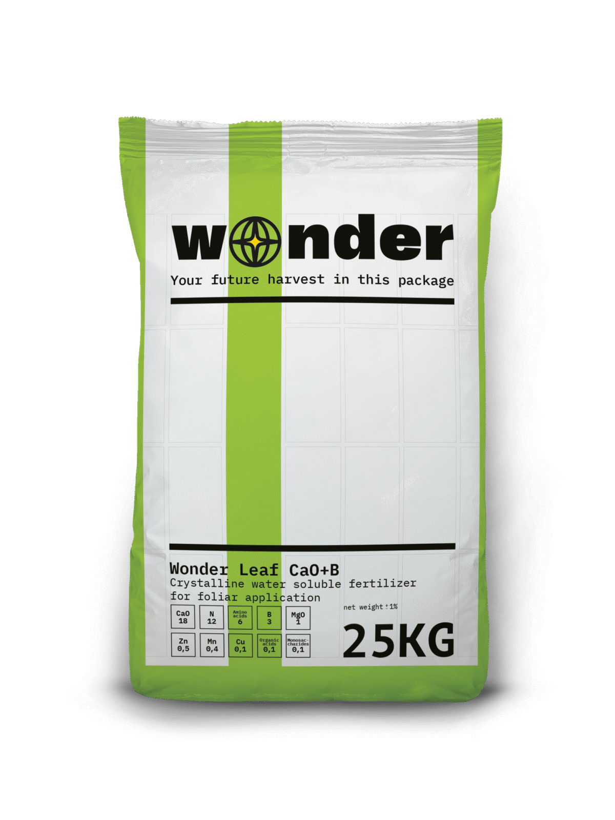 Wonder Leaf Cao+B 25 kg