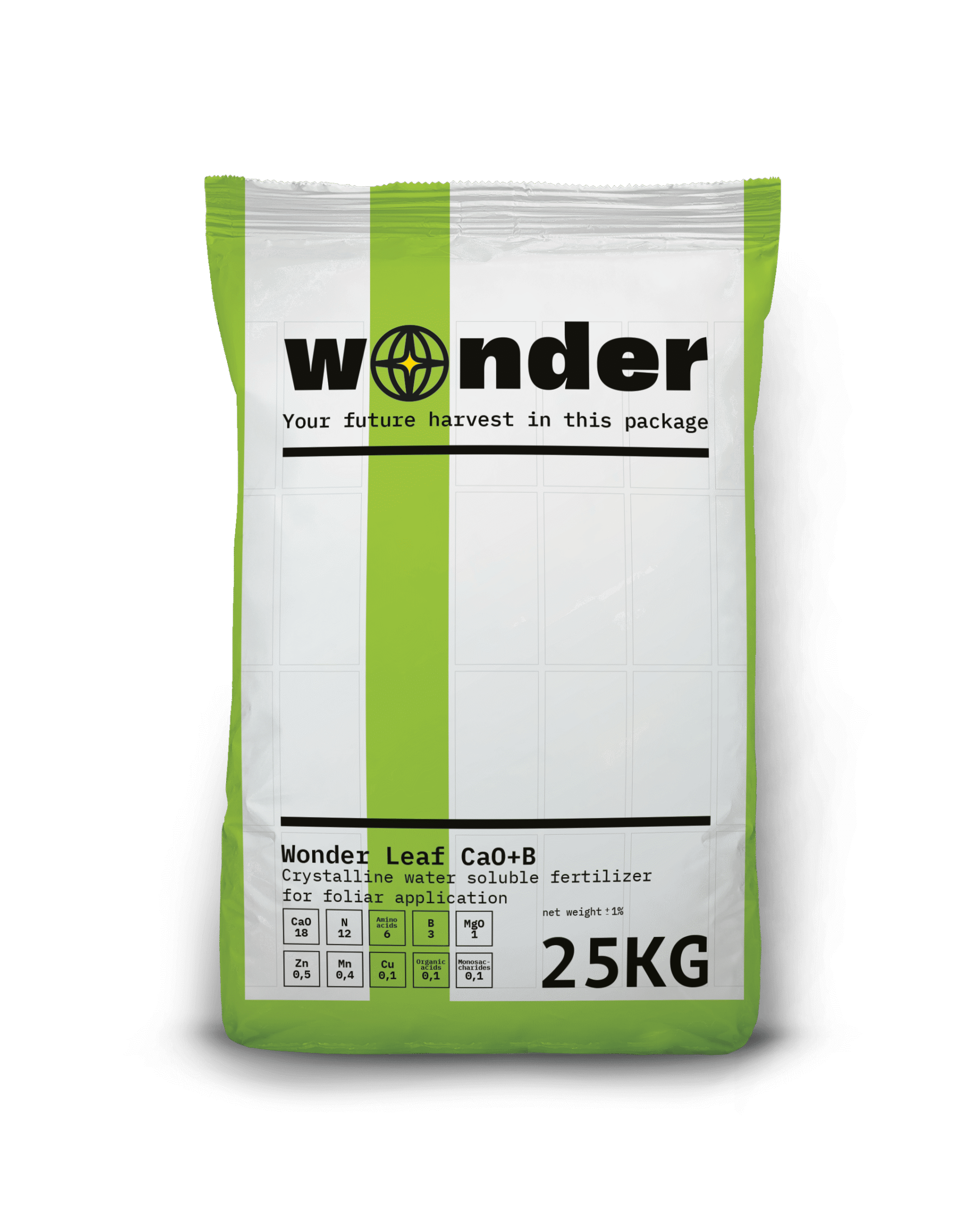 Wonder Leaf Cao+B 25 kg