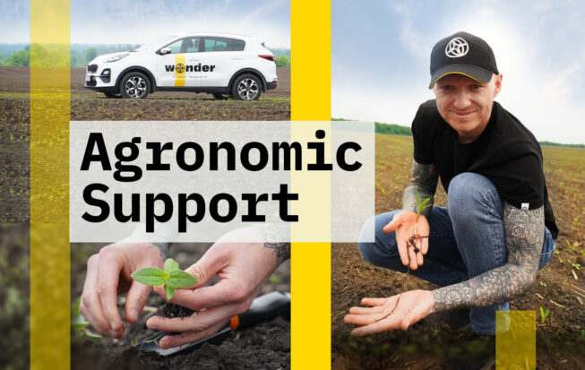 Agronomic support of Wonder LLC company
