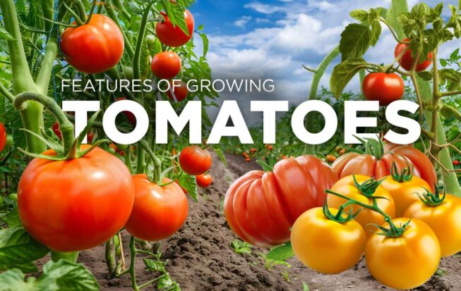 Features of growing TOMATOES